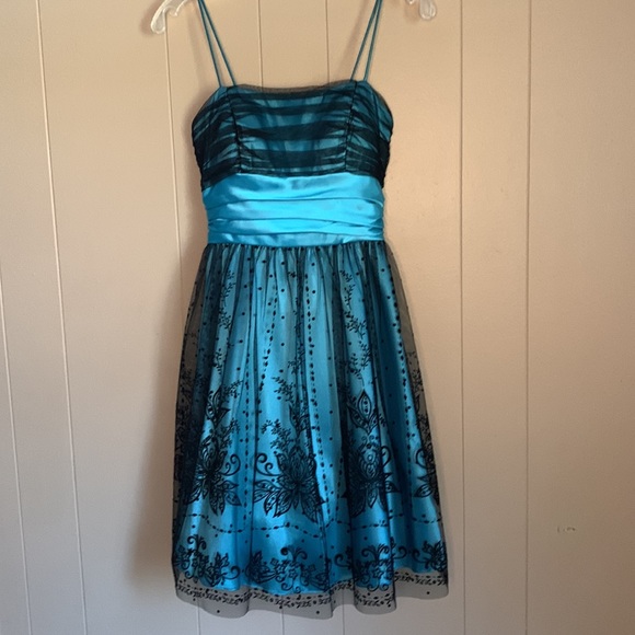 blondie nites by stacy sklar dress blue Blondie Nites By Stacy Sklar Formal Prom Mermaid Dress In Royal Blue Size 7